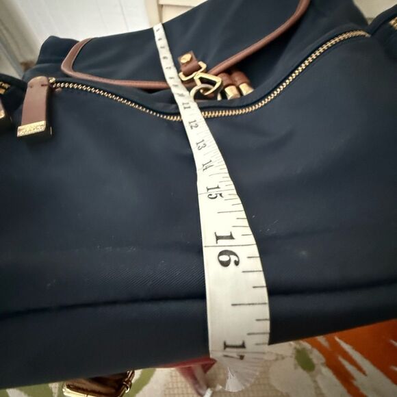 Calvin Klein Navy and Tan Backpack main image 4
